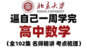 高中数学精讲课程